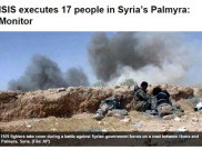 ISIS Eksekusi Mati 17 Orang di Kota Palmyra