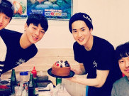 Suho EXO Rayakan Ulang Tahun di Lokasi Syuting 'Glory Day'