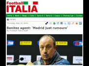 Agen Rafael Benitez Bantah Kliennya ke Real Madrid