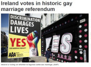 Referendum Irlandia untuk Legalkan Pernikahan Kaum Homoseksual