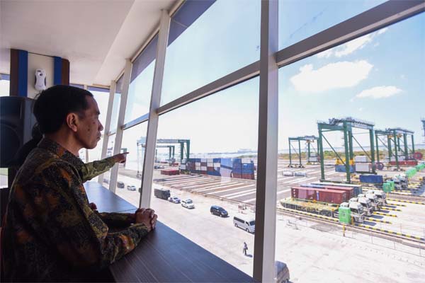 Presiden Ingin Pelabuhan di Indonesia Berada di level yang Sama