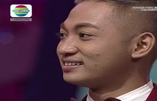 Irwan Sumenep Tersenggol dari Dangdut Academy 2 Tadi Malam