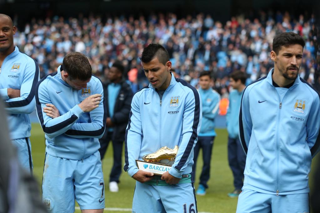 Topskor Liga Primer Inggris 2014/15, Sergio Aguero Gondol Sepatu Emas