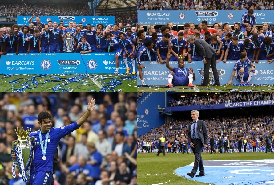 Euforia Pesta Gelar Juara Chelsea