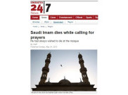 Imam Arab Saudi Meninggal Dunia Usai Kumandangkan Azan