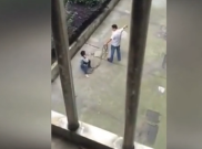 Tak Mau Belajar, Ayah Seret Anak Sejauh 100 Meter Seperti Anjing