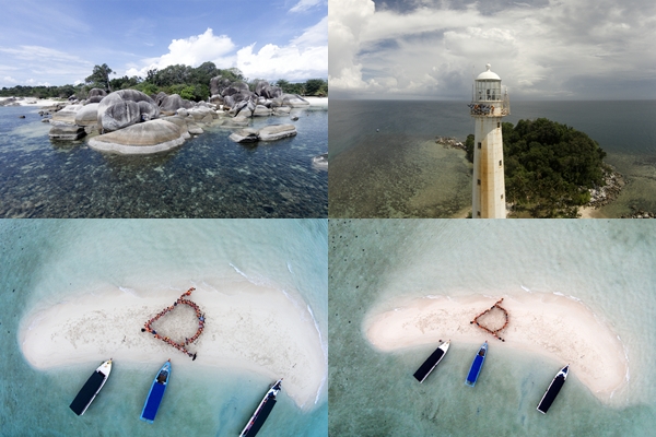 Pesona Keindahan Pantai Tanjung Tinggi Belitung