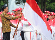Jokowi Lepas 522 Atlet SEA Games di Istana