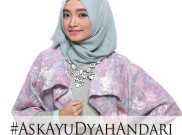 Fashion Busana Pengantin Syari ala Ayu Dyah Andari