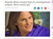 Operasi Ganti Kelamin Bruce Jenner Berjalan Sukses