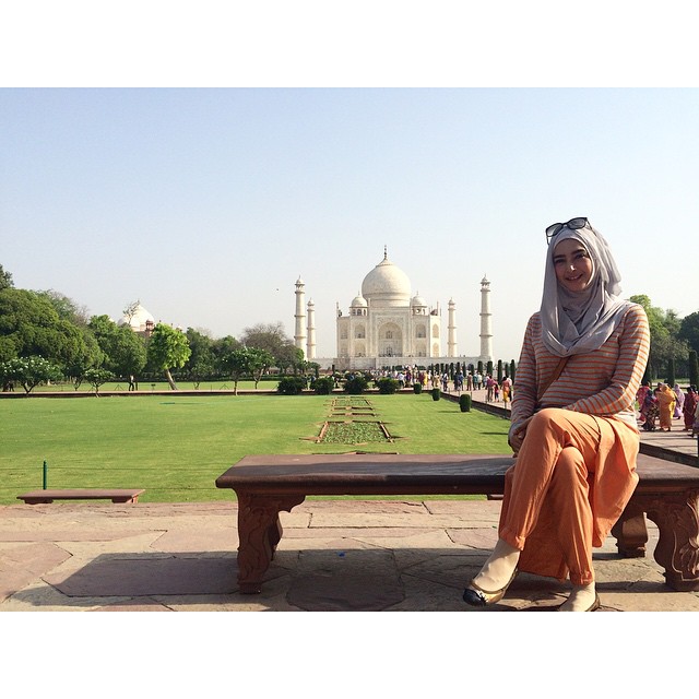 Syuting Sinetron, Nabila Syakieb Keluhkan Cuaca Ekstrem di India