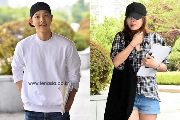 Song Joong Ki dan Song Hye Kyo Jalani Pembacaan Naskah Pertama Drama Descendants of the Sun