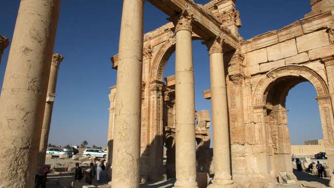 ISIS Hancurkan Peninggalan Benda Kuno di Palmyra