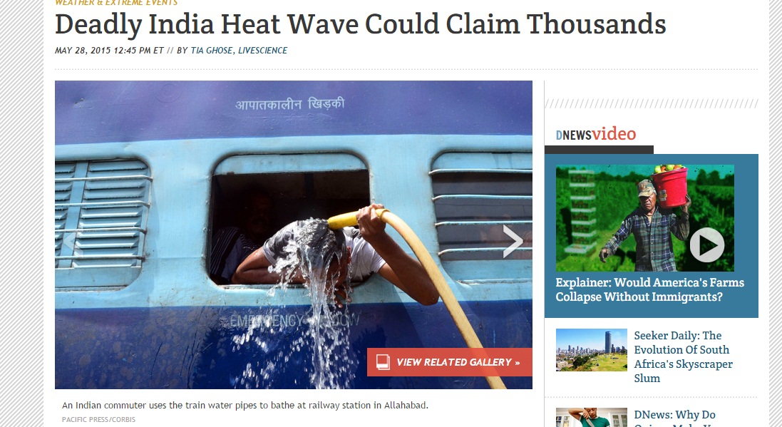 Ini Mengapa Kemarau Ganas di India Tewaskan Ribuan Orang
