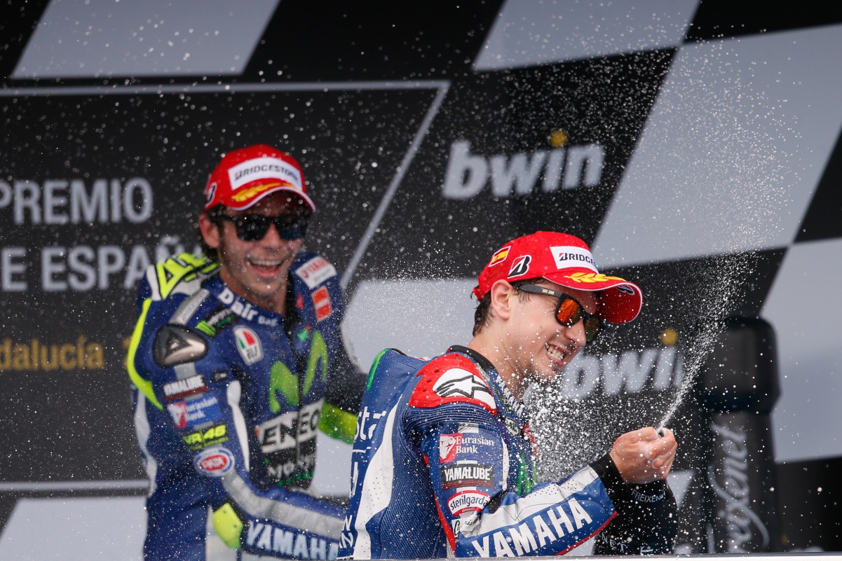 Peluang Jorge Lorenzo Lengserkan Valentino Rossi