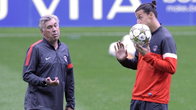 Carlo Ancelotti dan Zlatan Ibrahimovic Kembali ke AC Milan?
