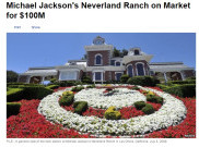 Istana Michael Jackson Dijual Rp1.3 Triliun