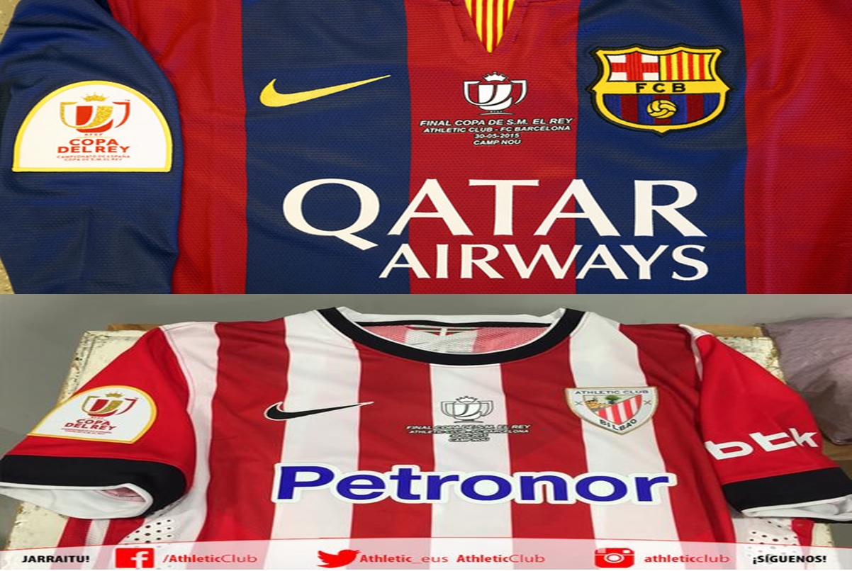 Final Copa del Rey 2015: Barcelona dan Athletic Bilbao Gunakan Jersey Spesial