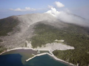Gunung Shindake di Jepang Meletus