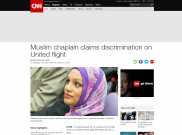 Rasis, Pramugari United Airlines Tolak Kasih Soda pada Wanita Muslim