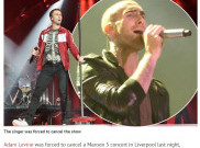 Adam Levine Sakit, Maroon 5 Batal Konser