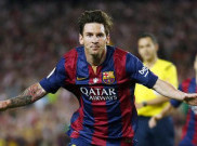 Luis Enrique Sebut Gol Lionel Messi dari Planet Lain