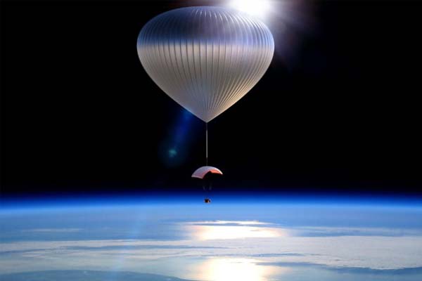 Wisata ke Luar Angkasa Bisa Gunakan Balon