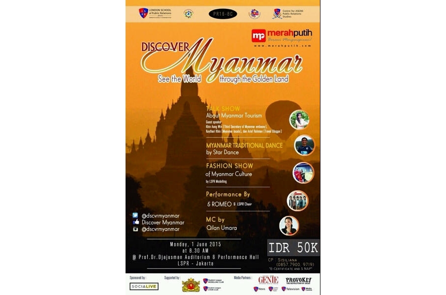 London School of Public Relations Gelar Pertunjukan Budaya Myanmar