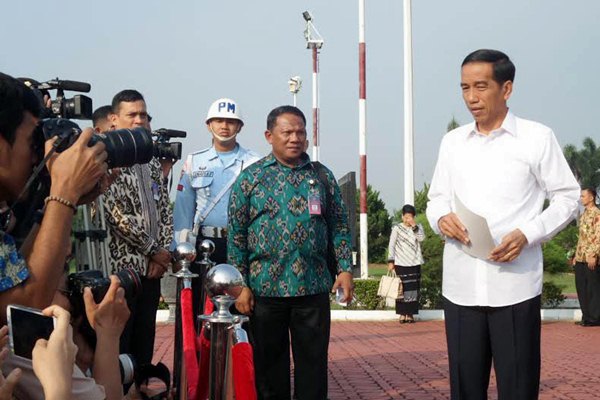 Presiden Jokowi dan Megawati Ziarah ke Makam Presiden Sukarno