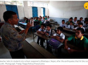 Usai Gempa Dahsyat, Ratusan Ribu Anak-Anak di Nepal Telah Kembali Ke Sekolah