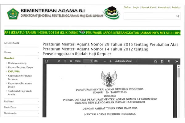 Usia Minimal Calon Haji adalah 12 Tahun