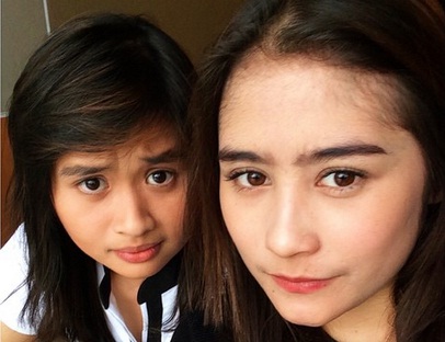 Persahabatan Prilly dan Gritte Semakin Harmonis