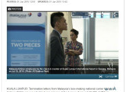 Bangkrut, Malaysia Airlines Pecat 20 Ribu Karyawannya