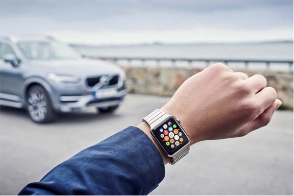 Mobil Volvo dapat Dikendalikan dengan Smartwatch