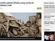 Pemilik Pabrik yang Tewaskan Ribuan Pekerja Dihukum Mati
