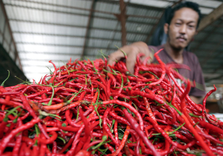 Harga Daging Sapi Tembus Rp140.000 per Kg, Harga Cabai Merah Rp45.000 per Kg