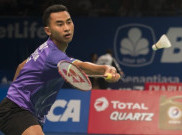 Tommy Sugiarto Kalahkan Lin Dan di Indonesia Open Superseries Premier 2015