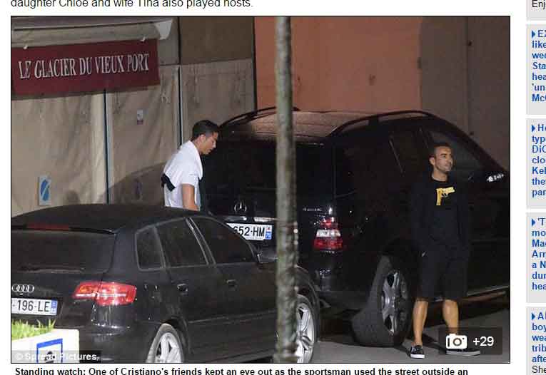 Kencing Sembarangan, Cristiano Ronaldo Dimarahi Polisi