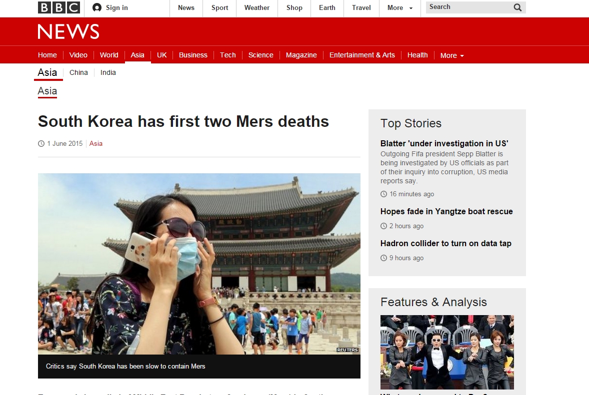 Wabah MERS Tewaskan 2 Warga Korea Selatan