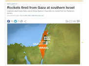 Gaza Luncurkan Roket ke Israel Bagian Selatan