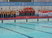 Tim Renang Indonesia Raih Mendali Pertama di SEA Games 2015