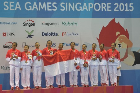 Kemenangan Tim Renang Indonesia di SEA Games 2015