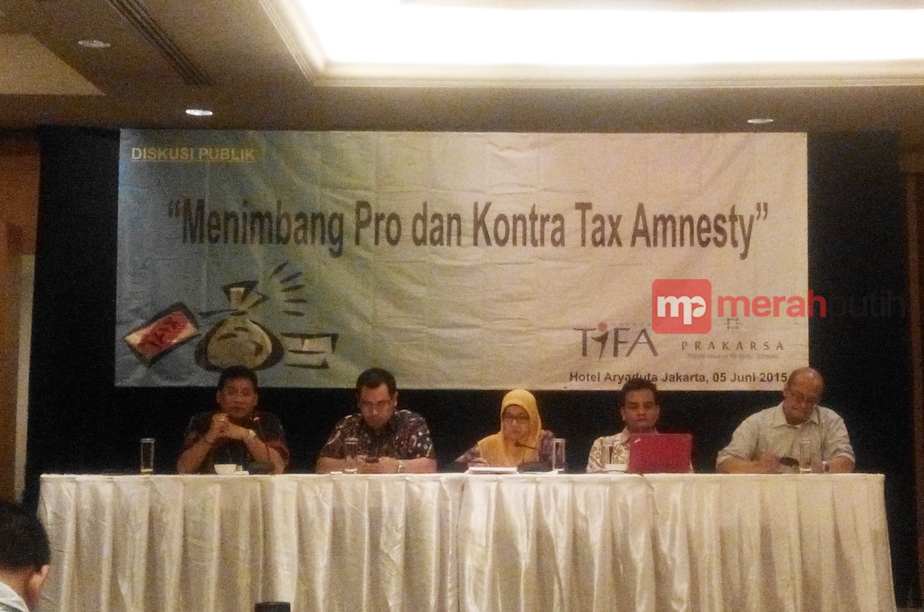 Tax Amnesty Bisa Jadi Preseden Buruk Pemerintahan Jokowi