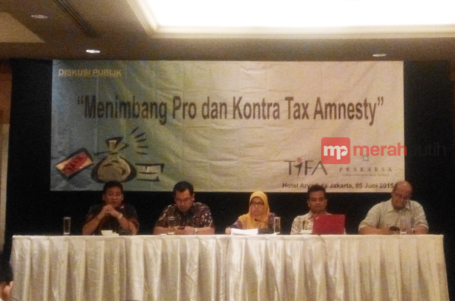 Forum Pajak Berkeadilan Gelar Diskusi Terkait Tax Amnesty