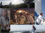 Keseruan Park Shin Hye dan Personel SuJu saat Syuting Iklan di Pulau Jeju