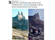 Beberapa Pendaki Terperangkap di Gunung Kinabalu