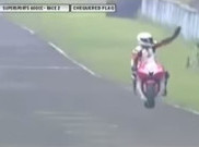 Detik-Detik Kecelakaan Maut M Fadli di ARRC 2015
