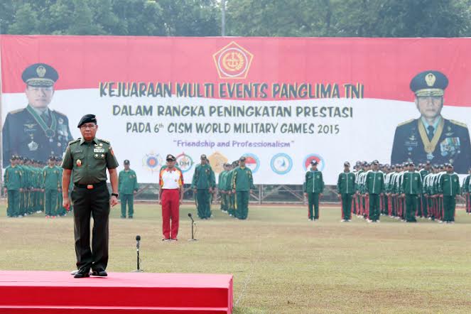 TNI Gelar Kejuaraan Multi Events Piala Panglima TNI