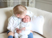 Super Imut, Foto Pertama Kebersamaan Pangeran George dan Putri Charlotte