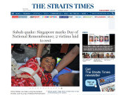 Singapura Berkabung Warganya Jadi Korban Gempa di Malaysia